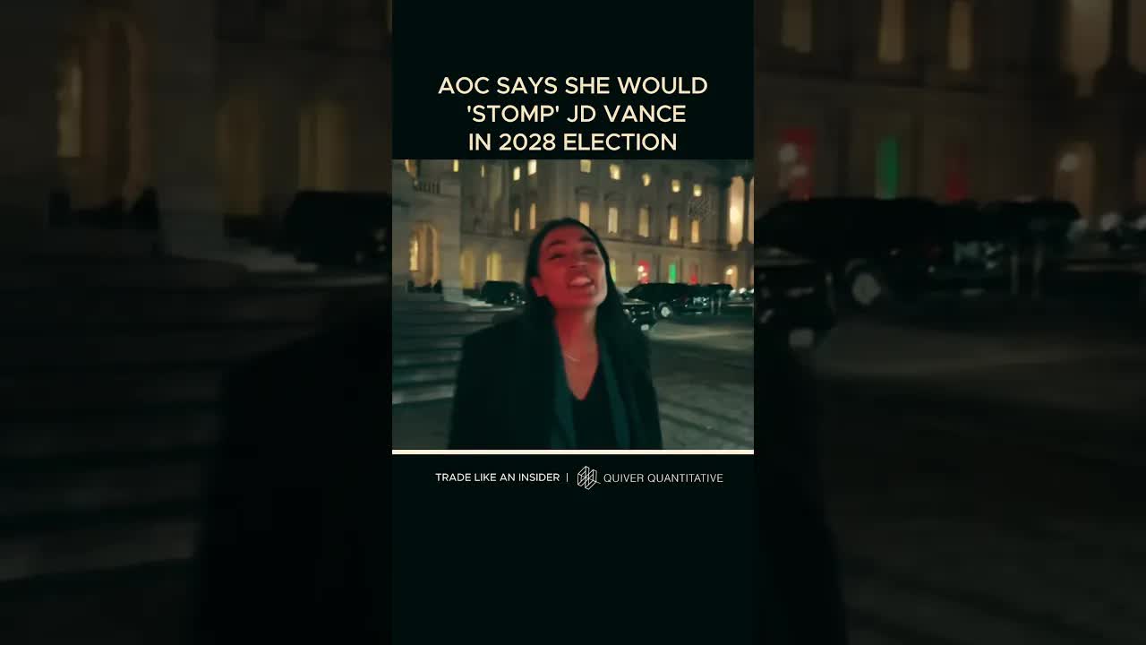AOC on potentially facing JD Vance in 2028 presidential election