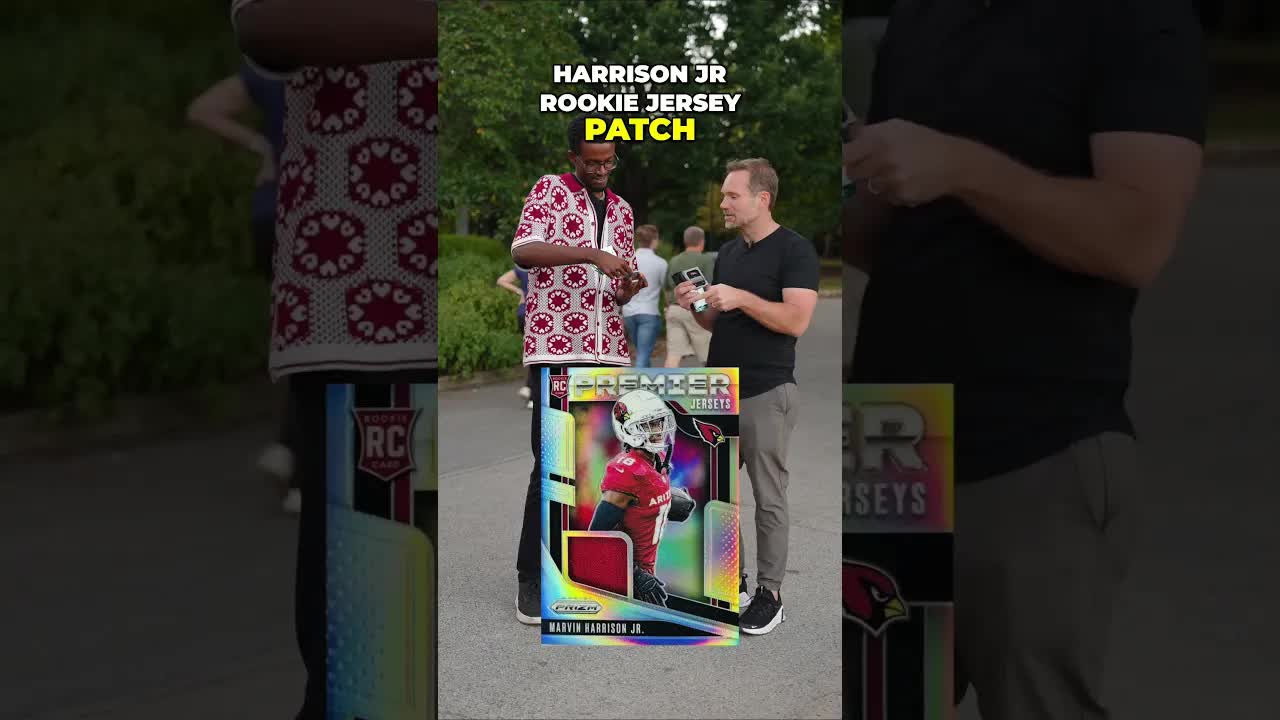 He got to rip a Prizm Football Pack. Did he hit BIG?!