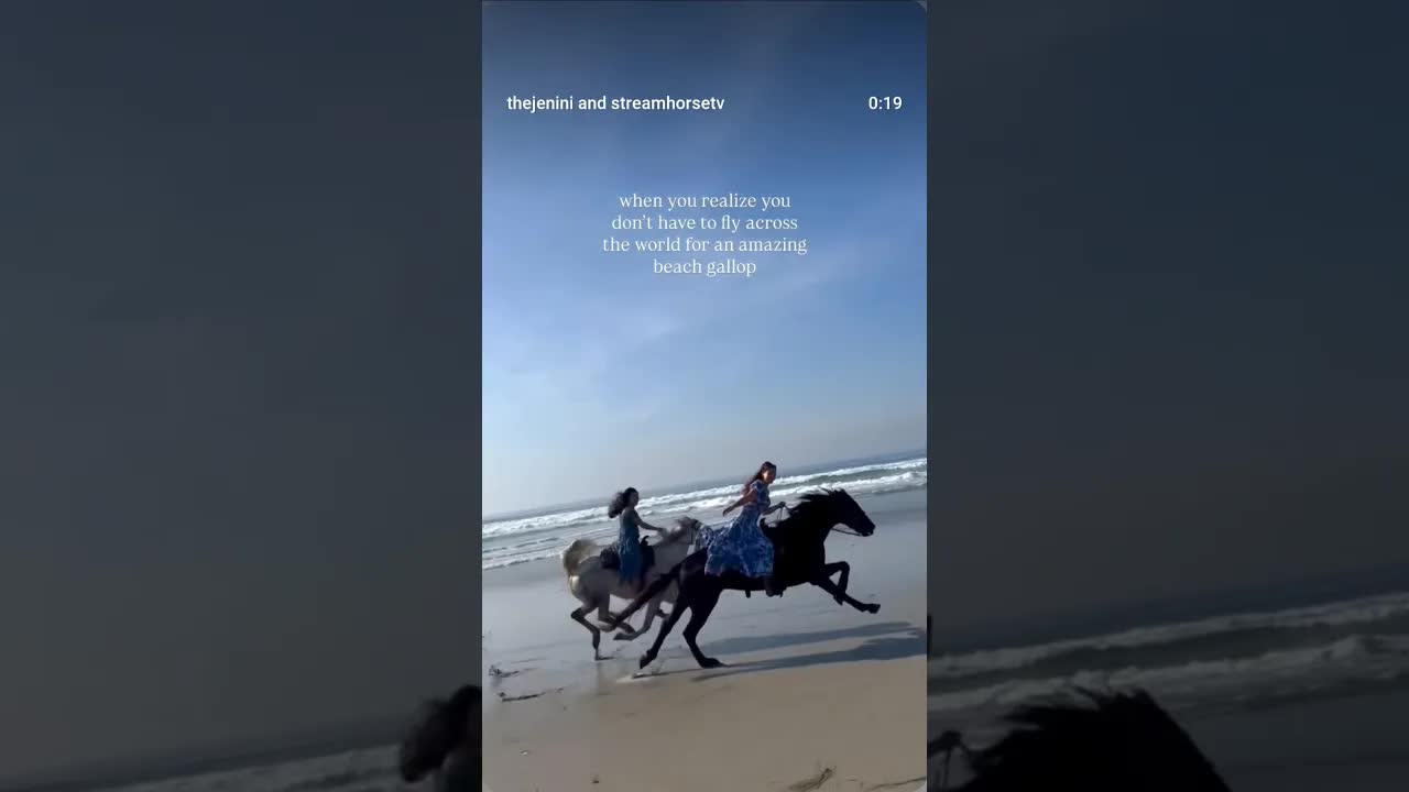 another amazing gallop, just down the coast in La Misíon, MX