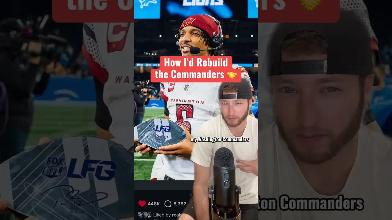 Rebuilding the Commanders in One Offseason…