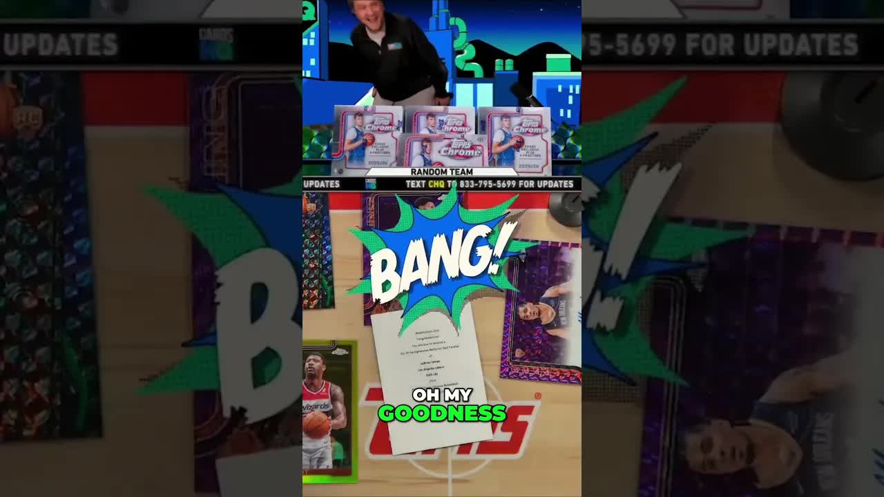 NO WAY! He Pulled WHOSE Auto Red /5?!