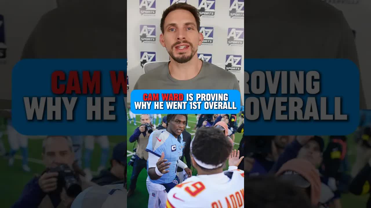 Cam Ward and the #Titans offense are starting to click lately 👀