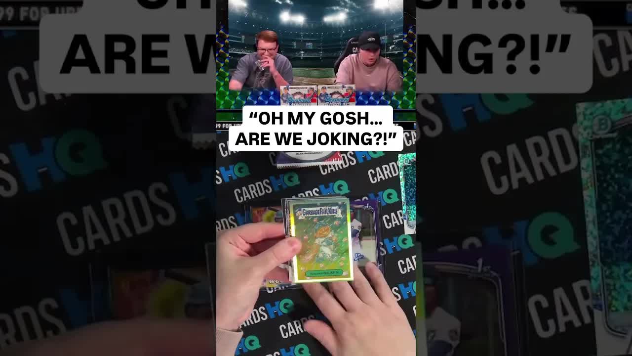 They hit WHOSE Garbage Pail Kids card?!