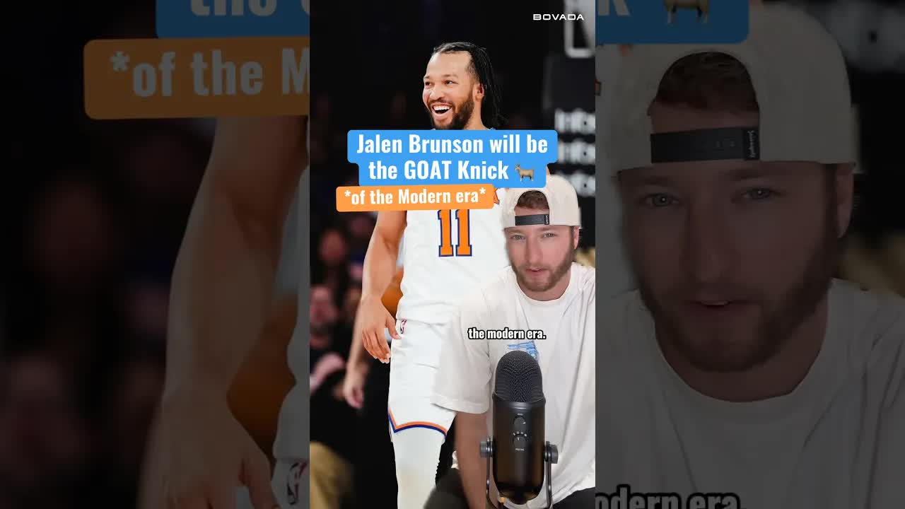 Jalen Brunson, the 👑 of 🍎