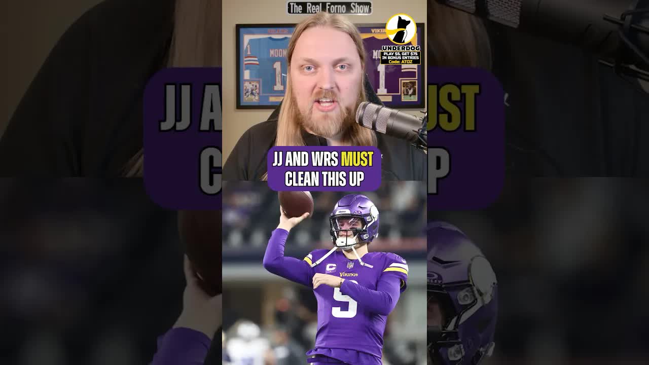 The #Vikings playmakers must catch the football. #minnesotavikings #jjmccarthy #justinjefferson #nfl