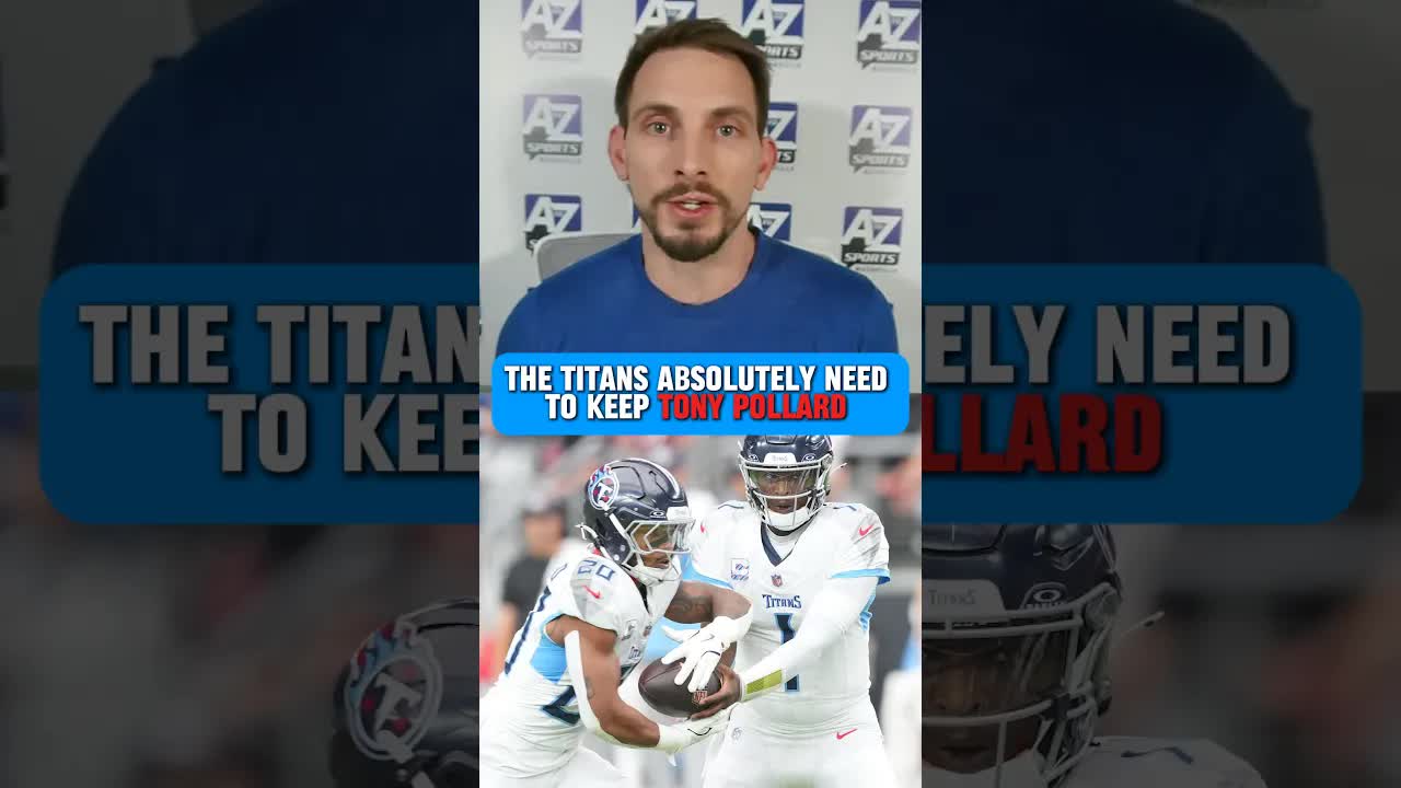 Tony Pollard’s future with the #Titans will be a sure fire debate this off-season