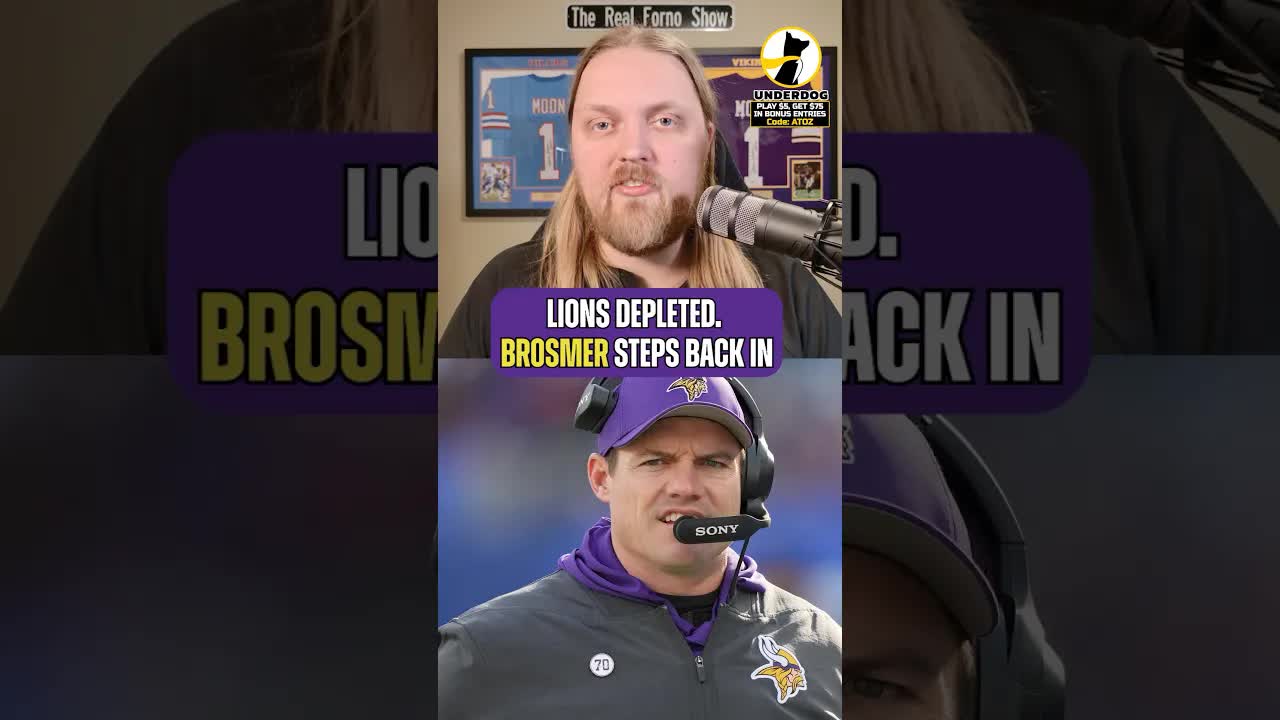 #Vikings QB Max Brosmer will have a great opportunity tomorrow. #minnesotavikings #detroitlions #nfl