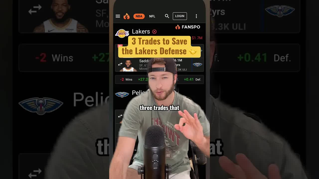 My Top 3 Lakers Trades 🤝