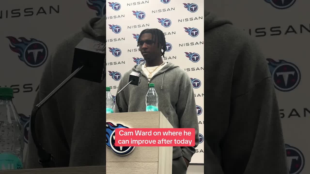 Still things for the #Titans rookie Qb to work on. #atozsports #tennesseetitans #camward #nfl