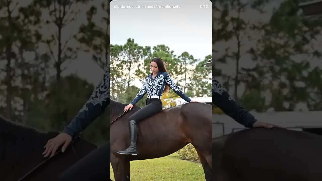 Love these modeling spots for The Horse of Course Tack Shop 🐎🤩