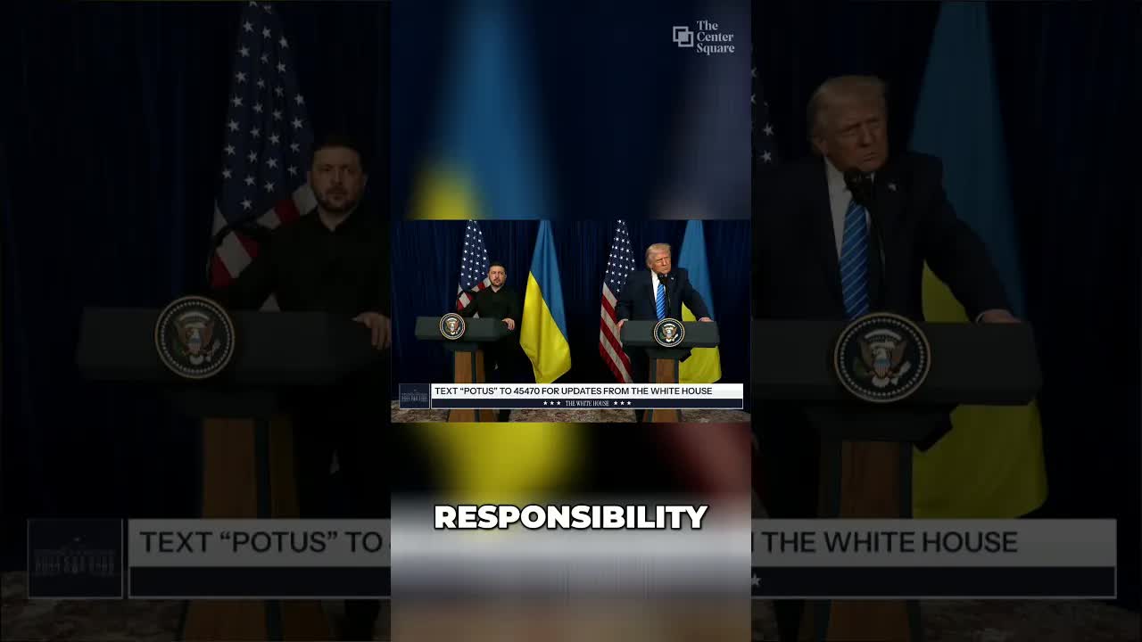 Trump tells reporter Russia “is gonna be helping” after war