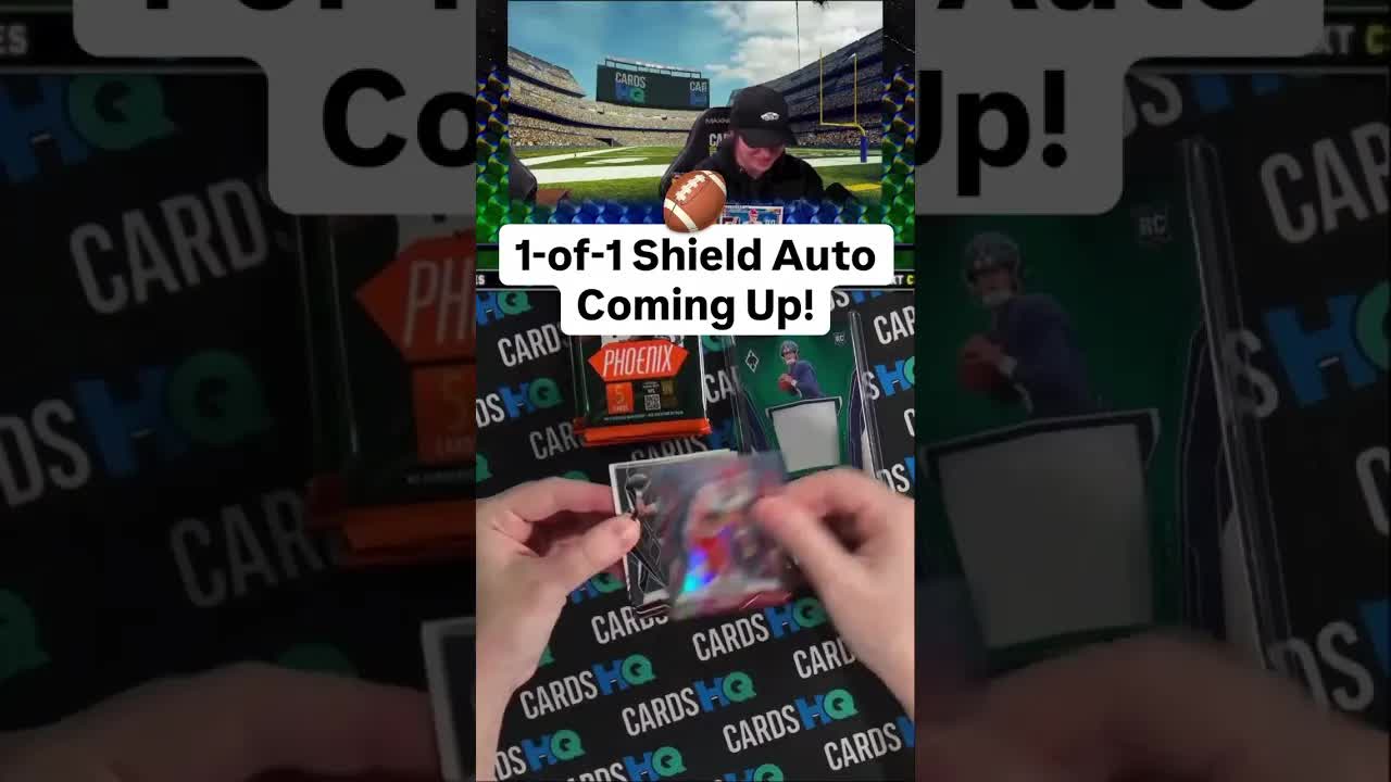Just wait for the 1/1 SHIELD AUTO they pull from Phoenix Football!