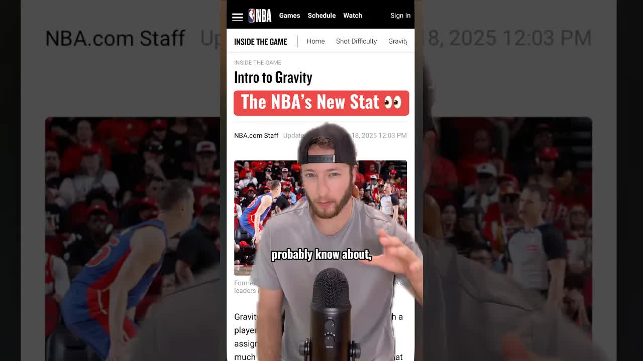 Explaining “Gravity” in the NBA 📊