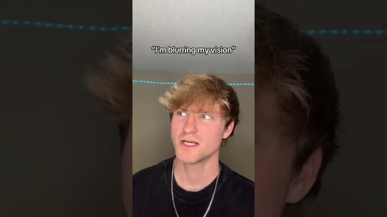 When you blur your eyes #relatable