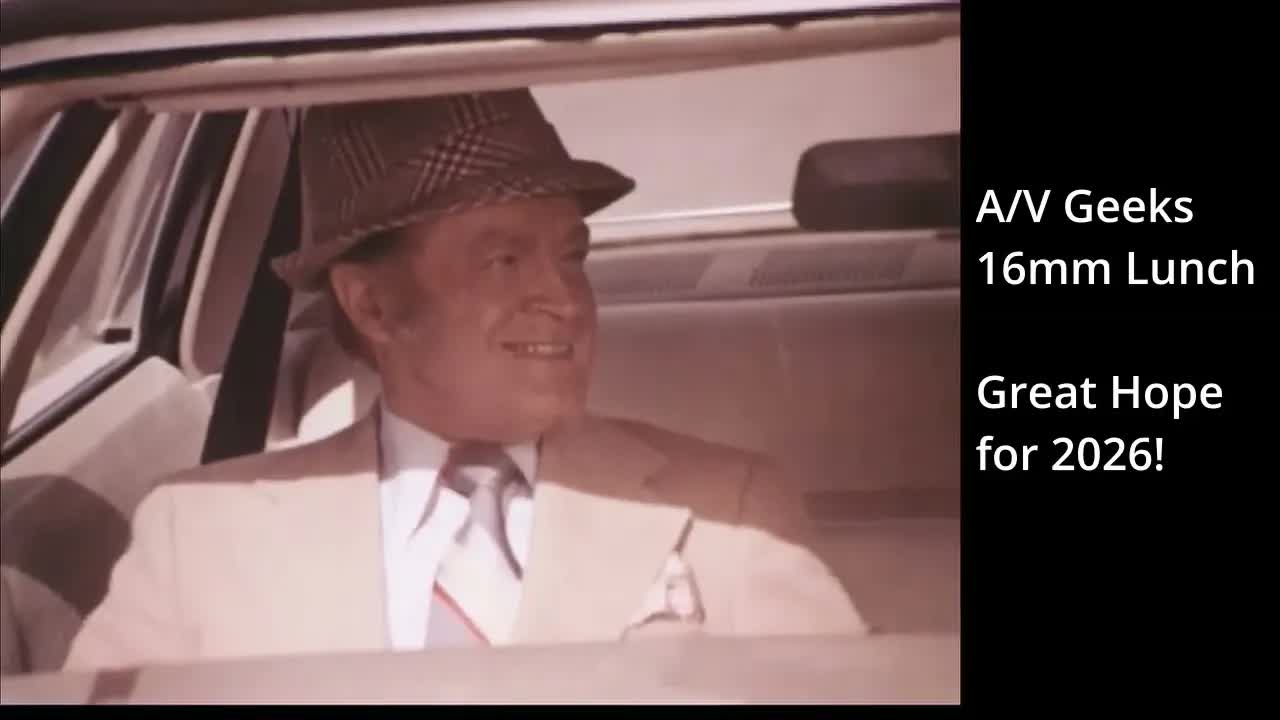 A/V Geeks 16mm Lunch 1-1-2026