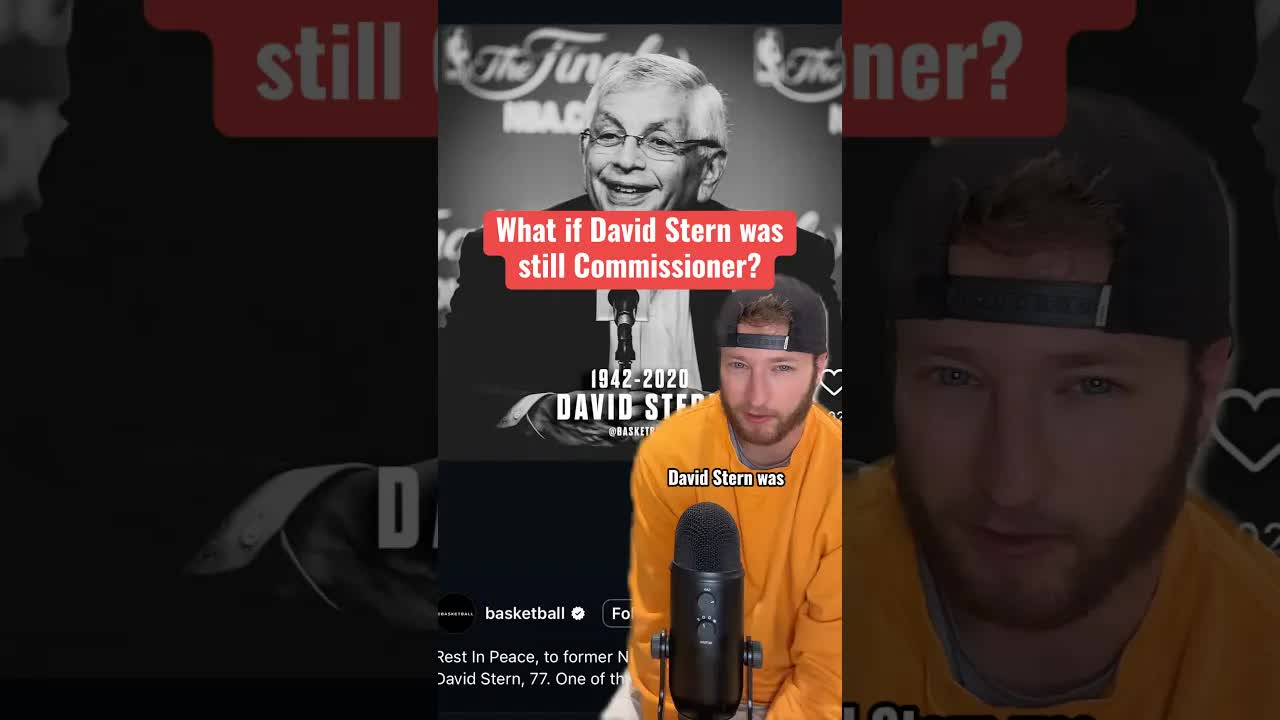 What if the NBA still had the Old Commish?