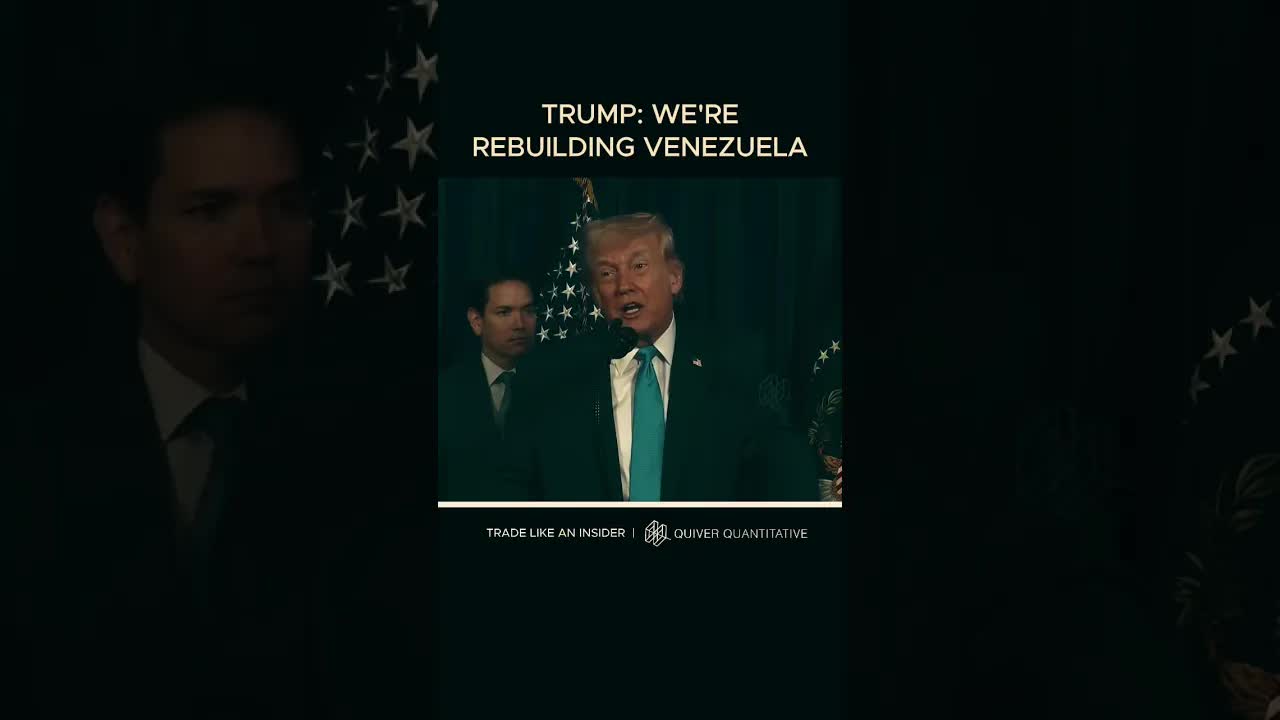 Trump: We're going to rebuild Venezuela