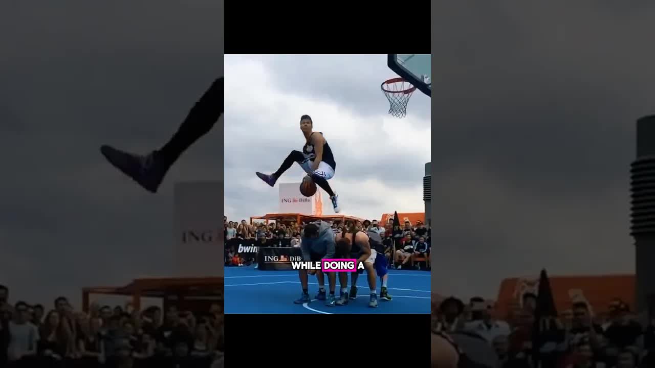 I Invented A New Dunk In The Middle Of A Dunk Contest