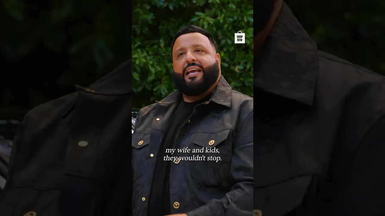 DJ Khaled gives thanks #OnDisplay