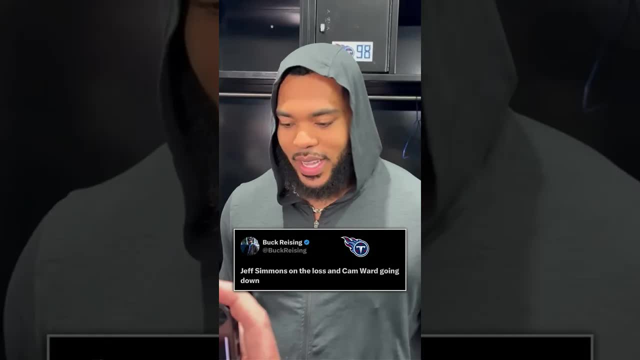 The #Titans captain is ready to turn things around next year. #camward #jefferysimmons #nflfootball