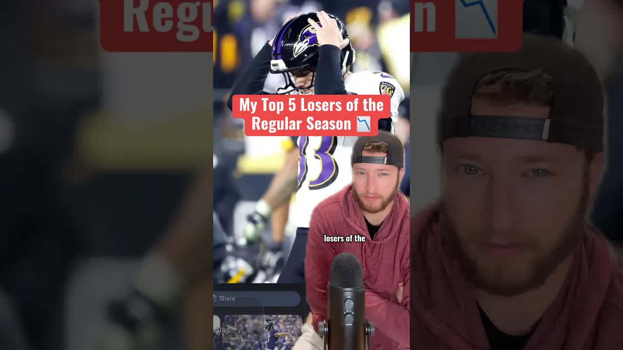 The NFL Season’s Biggest LOSERS 📉