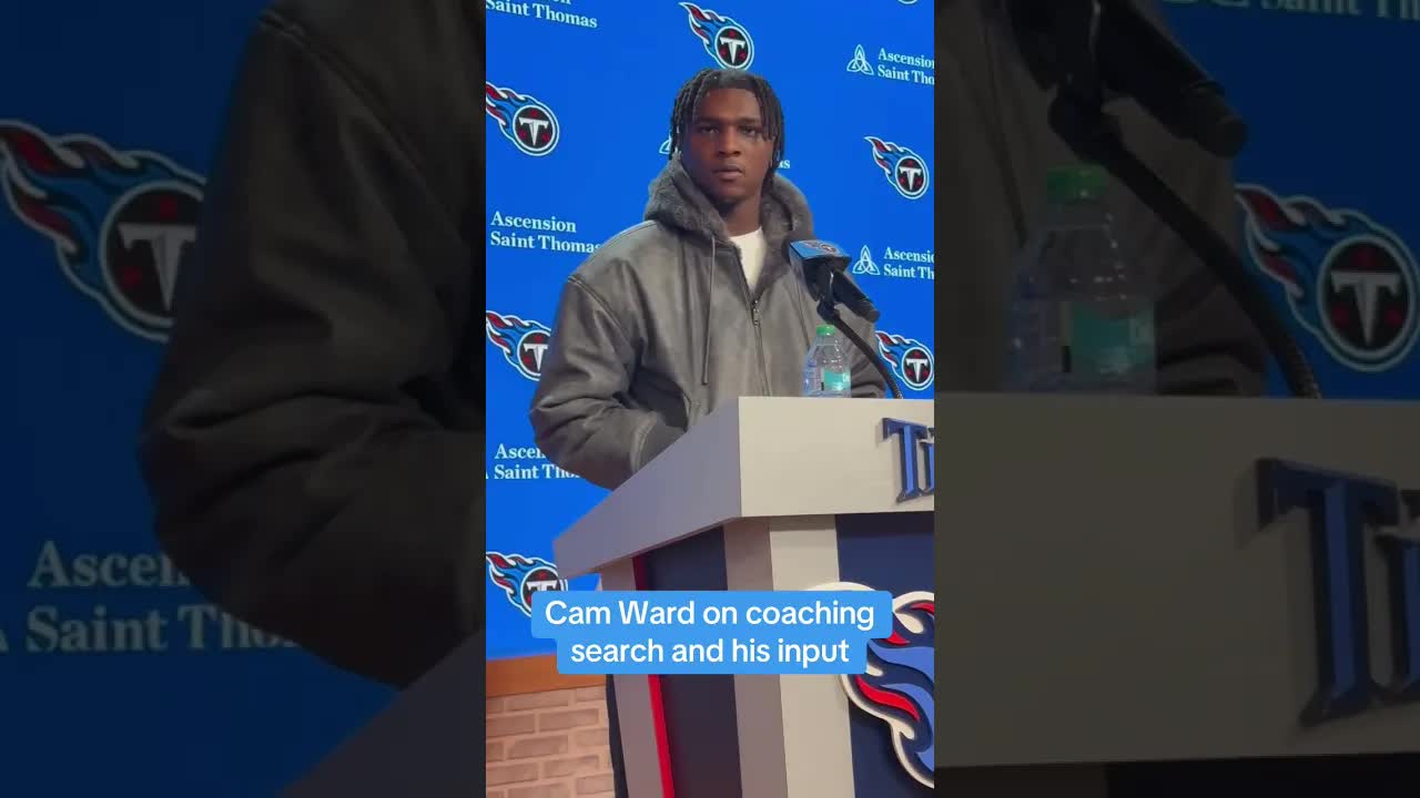 “We just need someone who will lead us”. #atozsports #camward #tennesseetitans #nflcoaches #nfl