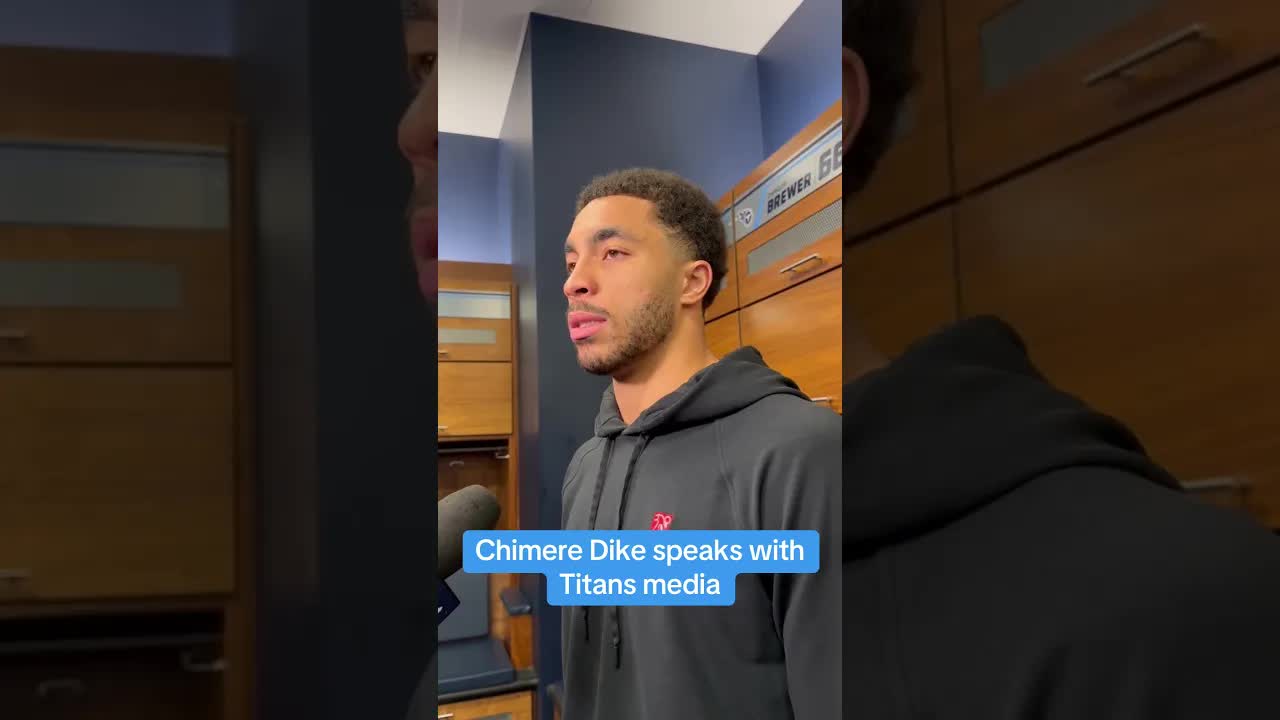An incredible year for #Titans WR Chimere Dike. #atozsports #nflrookies #widereceiver #florida #nfl