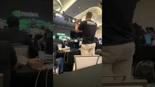 I just got to ask Nvidia CEO Jensen Huang a question … and I may have been rejected