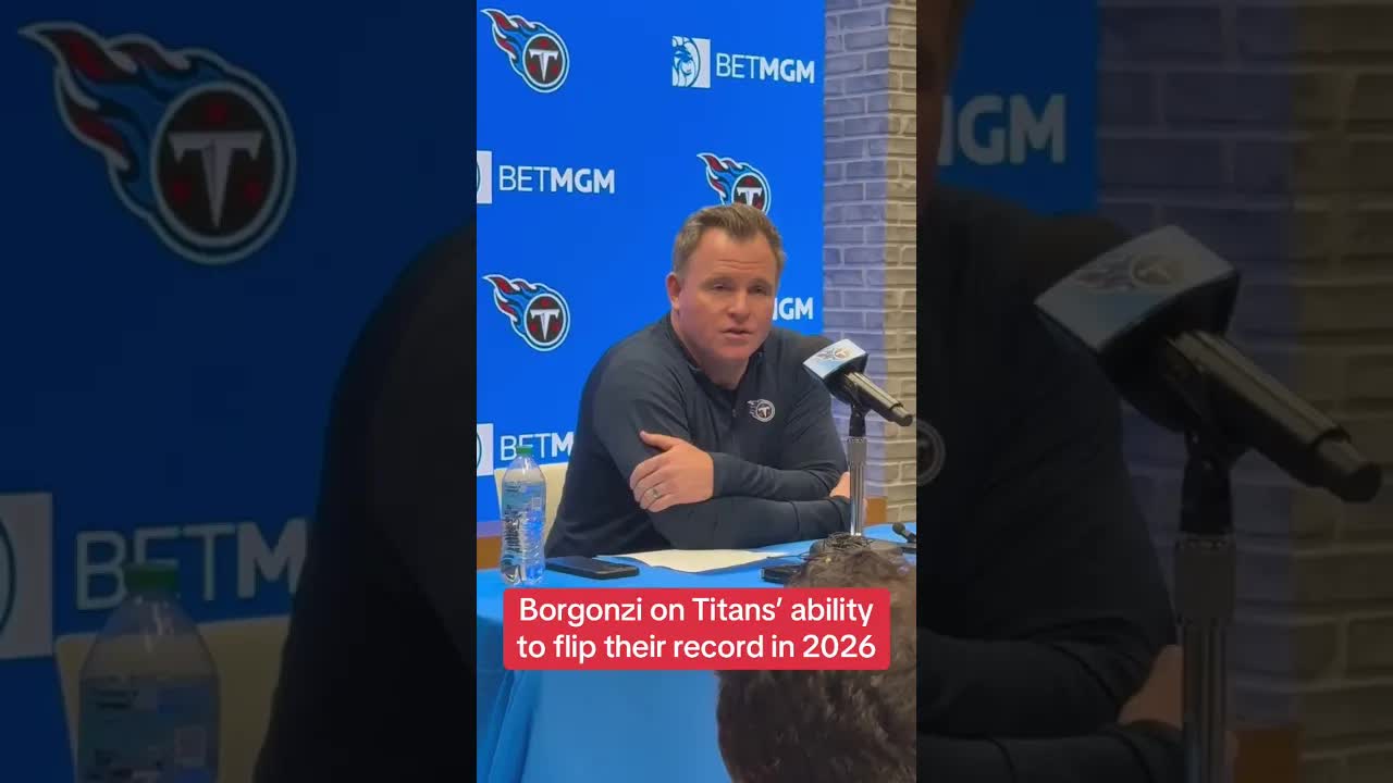 Borgonzi wants this team back in championship contention. #atozsports #tennesseetitans #nfl