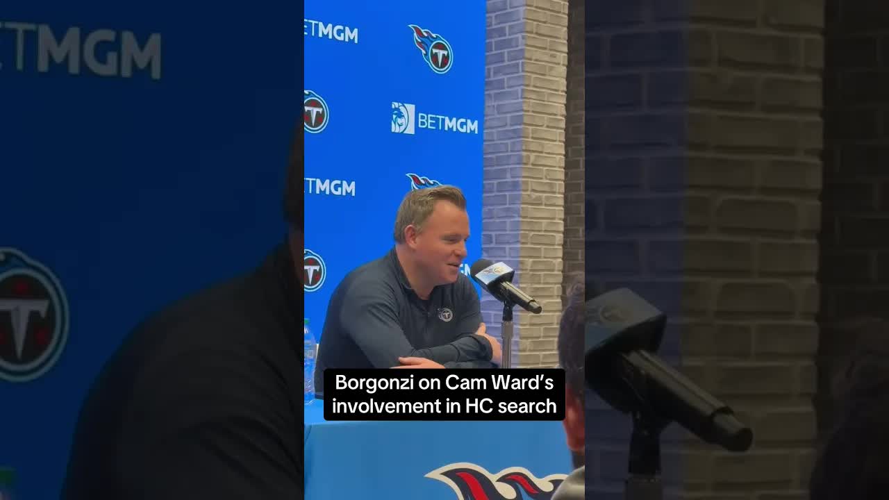 Sometimes he says too much🤣”. #camward #tennesseetitans #quarterback #nflcoaches #atozsports #nfl