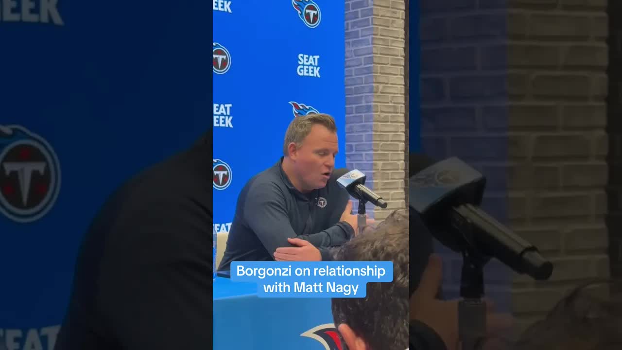 #Titans GM Mike Borgonzi is very close with Matt Nagy. #kansascitychiefs #chicagobears #mattnagy