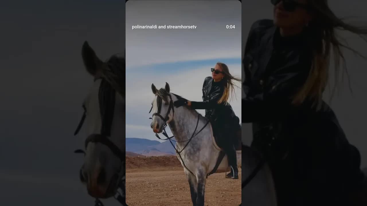 Between ancient walls and endless horizons 🐎