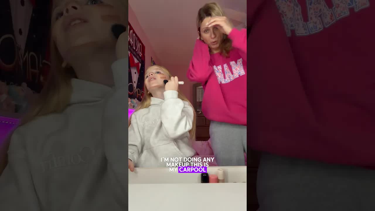 BACK TO SCHOOL Morning GRWM! 💕 #backtoschool #grwm #shorts