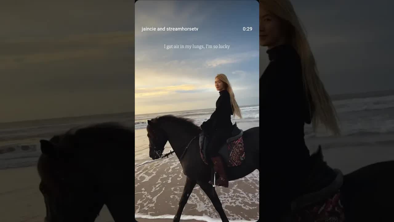 Simple life with horses.