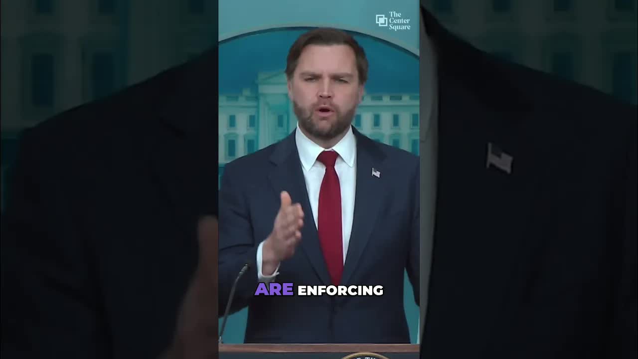 VP Vance speaks on ICE officer’s use of force in fatal incident