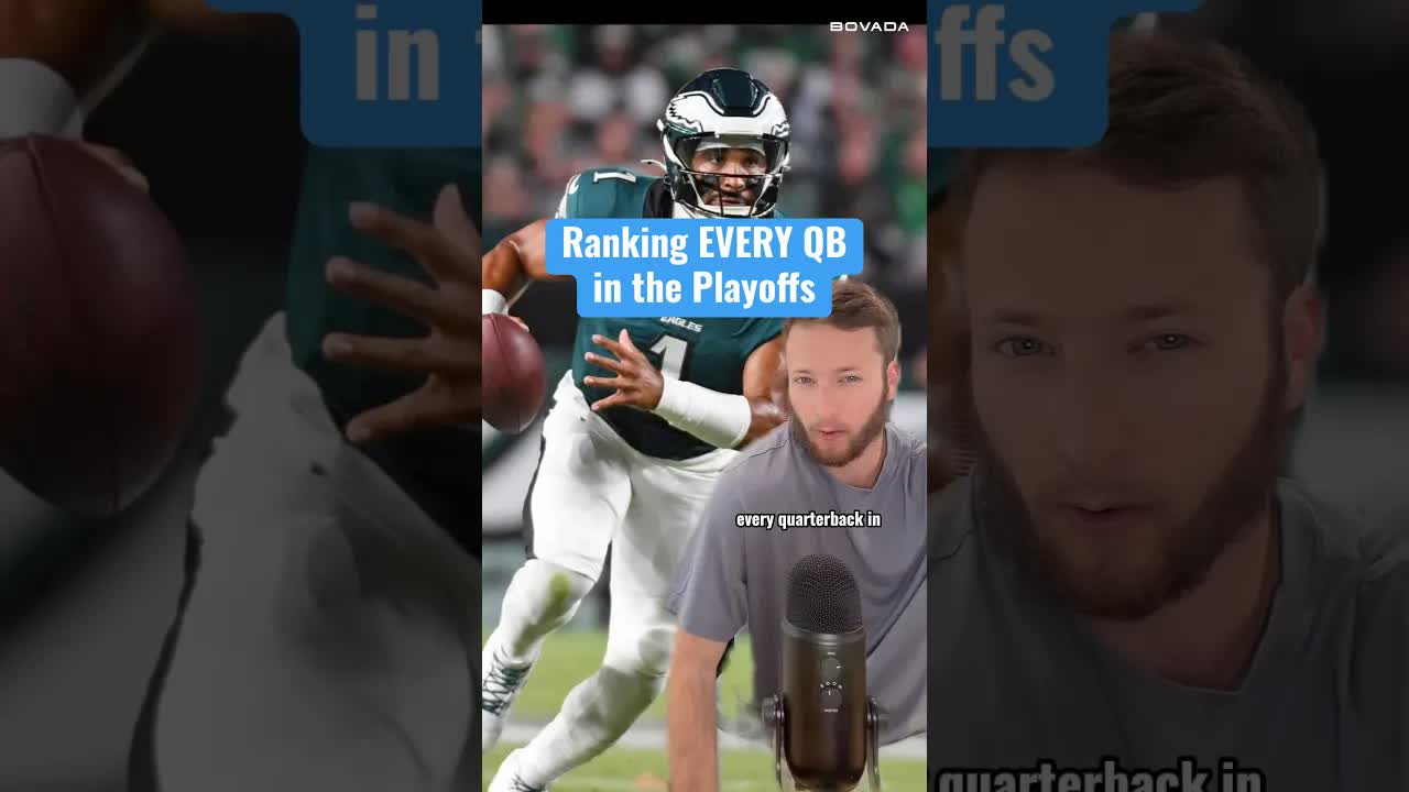 Tier Ranking NFL Playoff QBs 📊