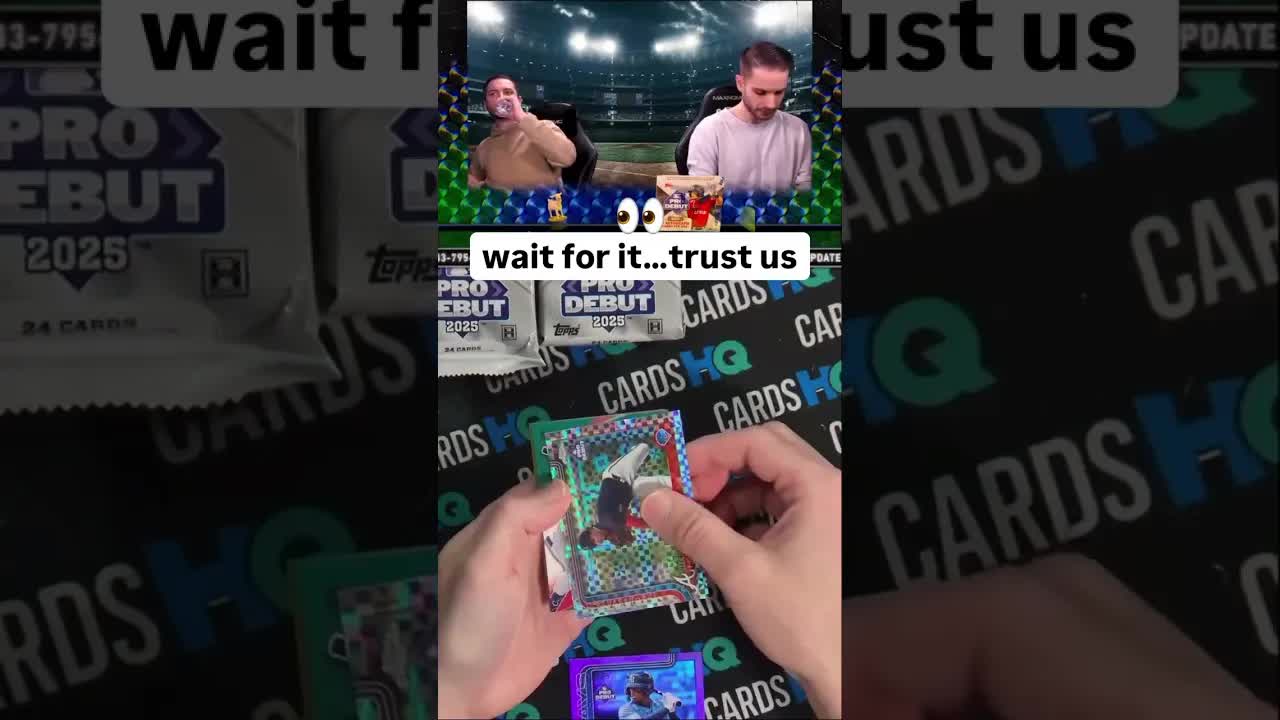 They found a GOLD AUTO for a rising MLB STAR 😱