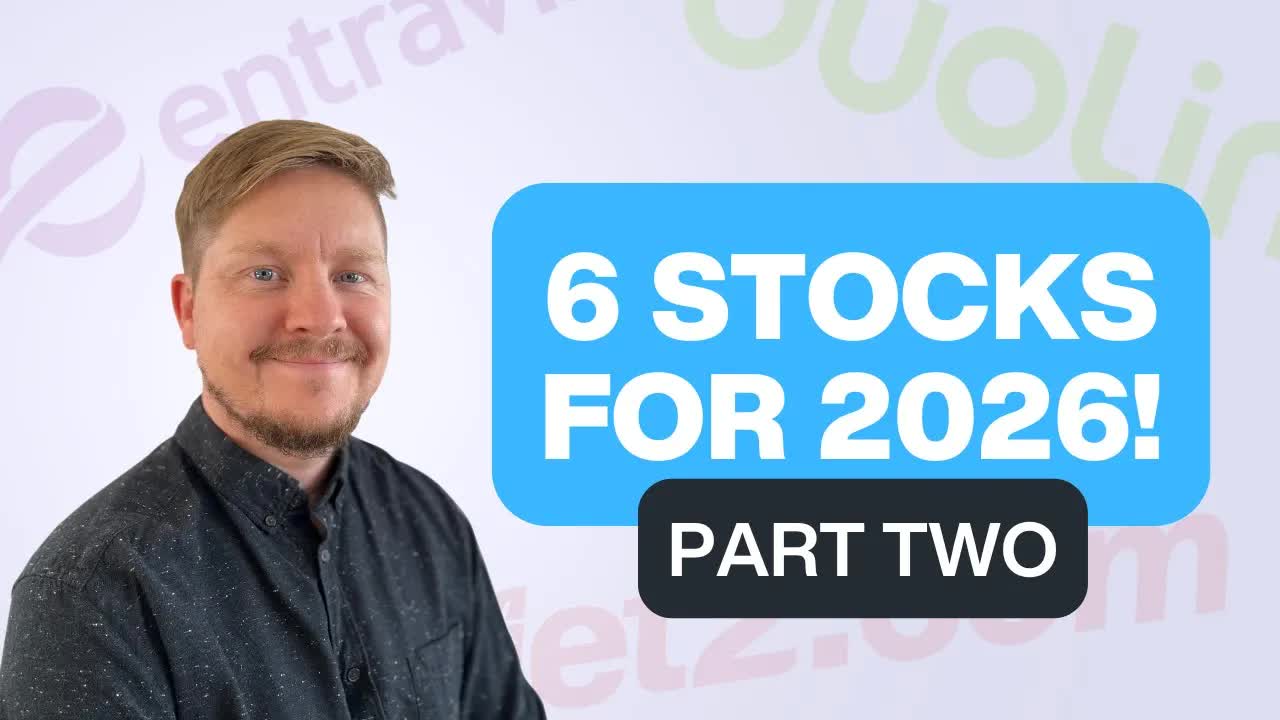 6 Stocks For 2026 - Part Two - 3-Minute Stock Analysis