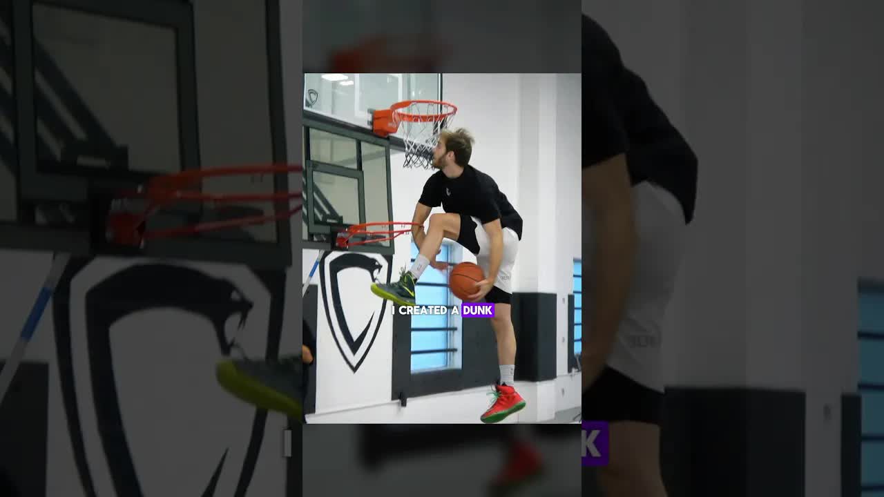 I Did The 2 Hoops 1 Ball Dunk