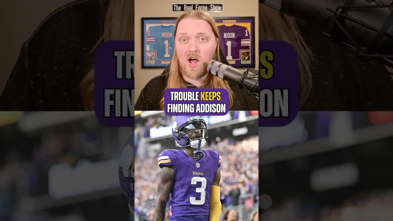 The #Vikings WR cannot seem to stay out of trouble. #minnesotavikings #atozsports #jordanaddison