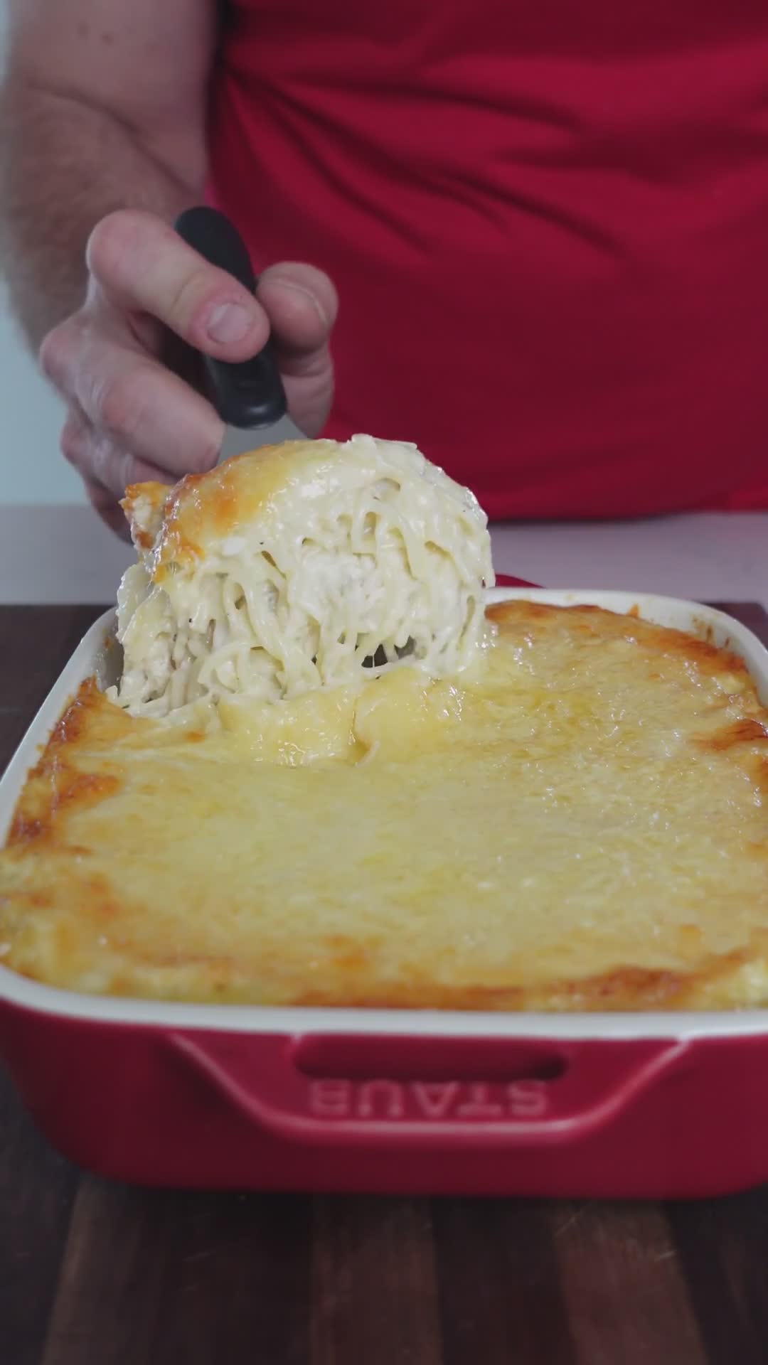 Classic chicken tetrazzini casserole for comfort