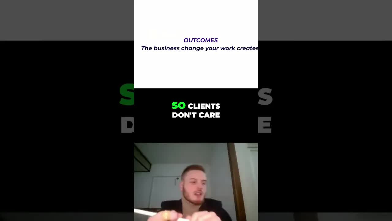 Clients Pay For 3 Things  Outcomes, Attention & Measurable Results