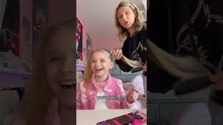 IT’S CHEER COMP WEEK!! 90’s theme! 😍 #grwm #momlife #shortsfeed