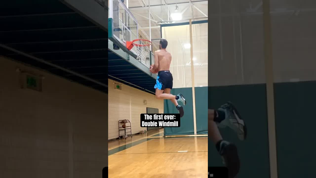 I Did The Double Windmill Dunk