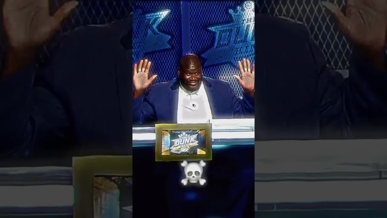 The Dunk King! Shaq couldn’t believe his eyes.