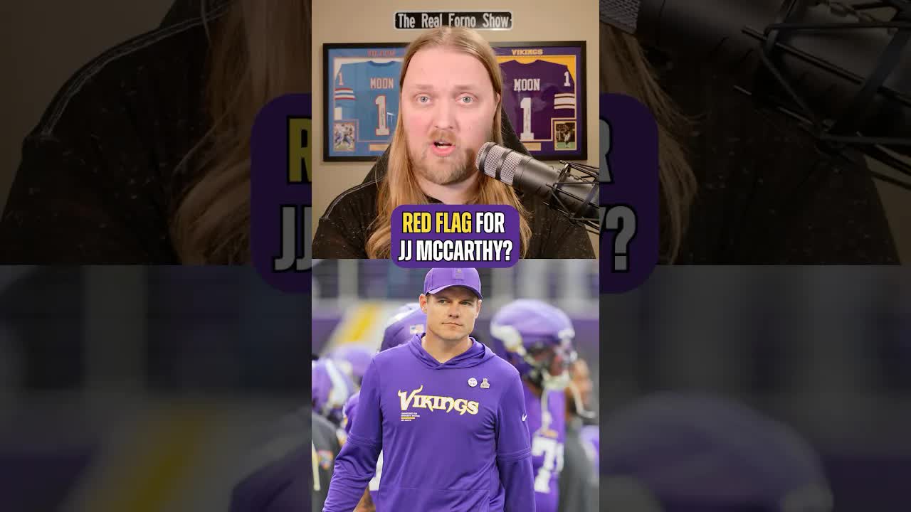 #Vikings QB JJ McCarthy could be in for a future QB competition. #minnesotavikings #jjmccarthy #nfl