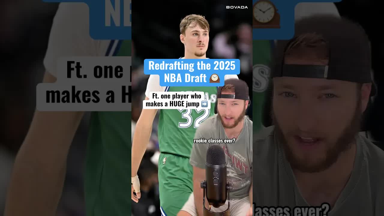 A Wayyy-Too-Early 2025 NBA Redraft 🤝