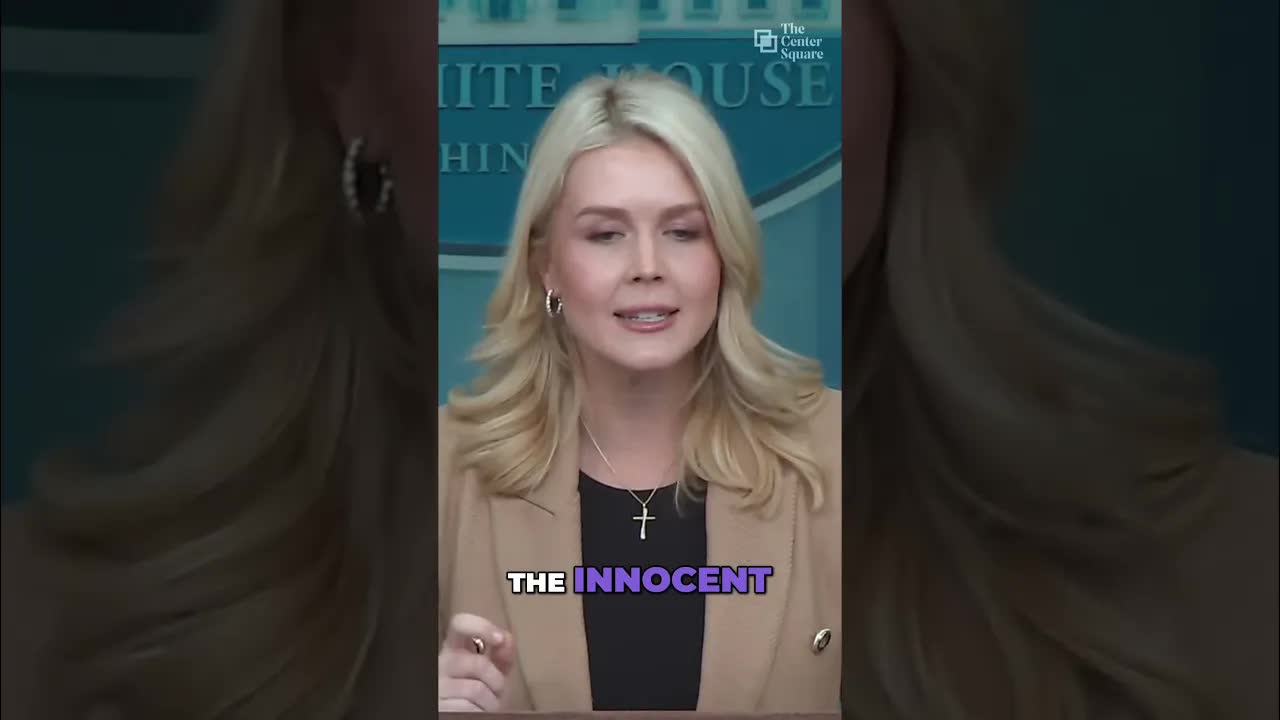 Sec. Leavitt criticizes media coverage of immigration enforcement