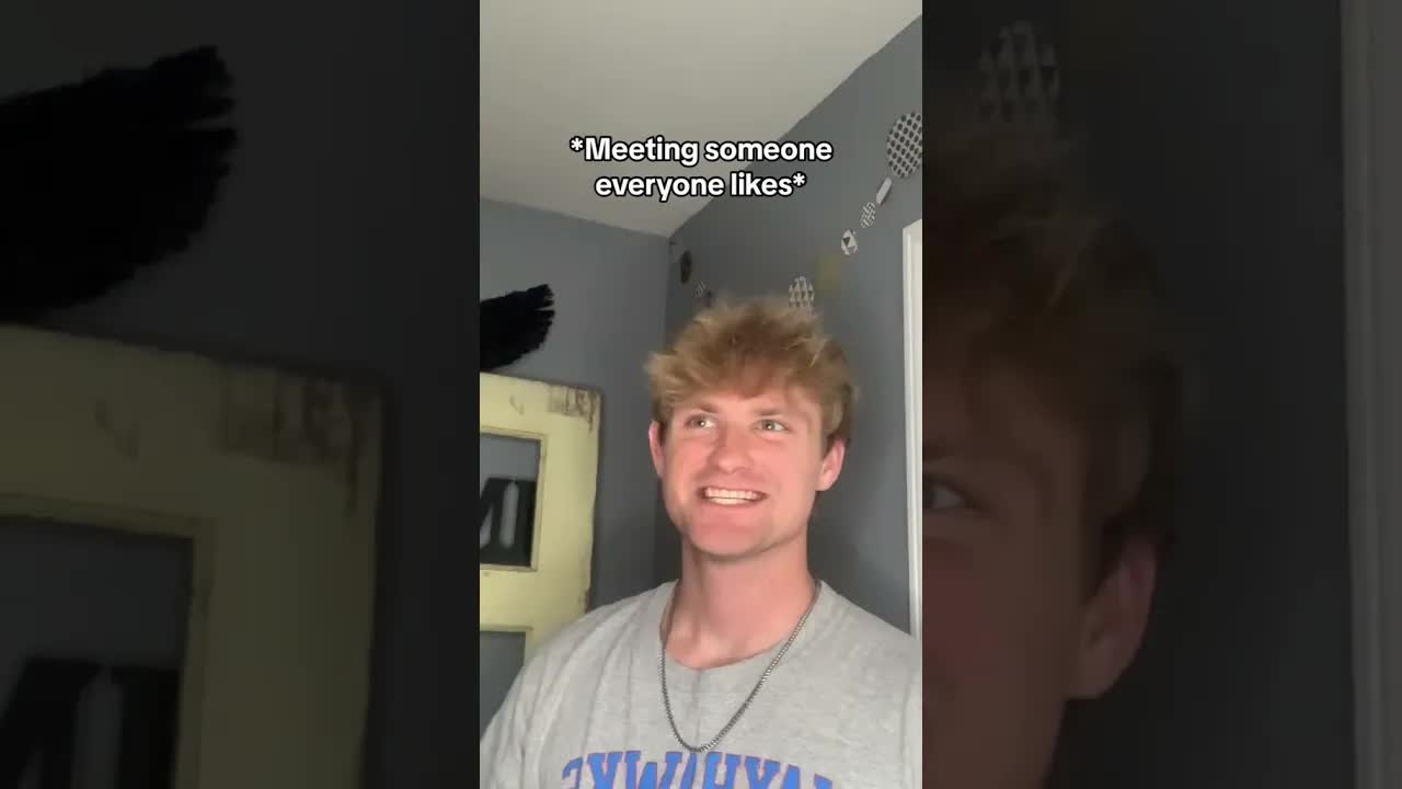 When you meet someone everybody likes #relatable