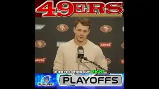 49ers QB on Facing Tough D-Line: "They're Gonna Make It Hard!" #shorts